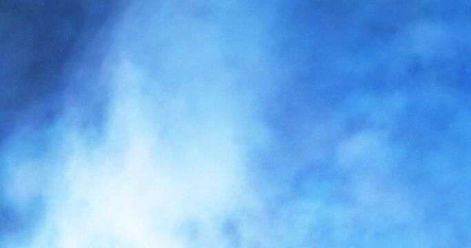 Blue smoke video material