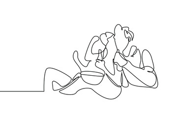 men watching match and television with drinks in their hands excited