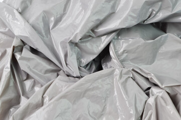 Abstract image of plastic bag textured background. Copy space for the text.