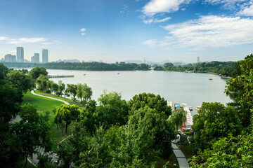 Nanjing Xuanwu Lake Park scenery
