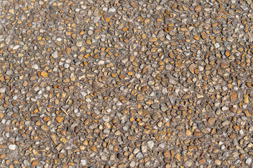 Small assorted stone sidewalk