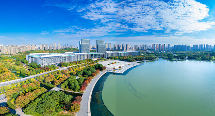 Urban scenery of Wuxi City, Jiangsu Province
