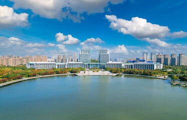 Urban scenery of Wuxi City, Jiangsu Province