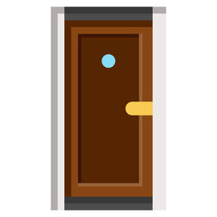 DOOR 28 flat icon
