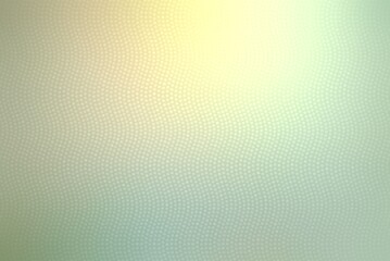 Light holographic yellow blue ombre background decorated subtle bead wavy lines pattern. Moonstone sheen.