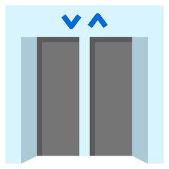 ELEVATOR 3 flat icon