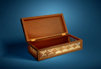 Wooden Quran box