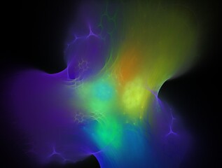 Imaginatory fractal abstract background Image
