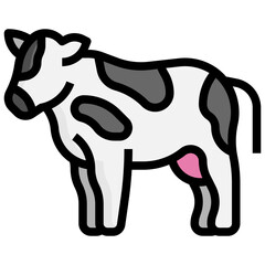 COW Filled Outline