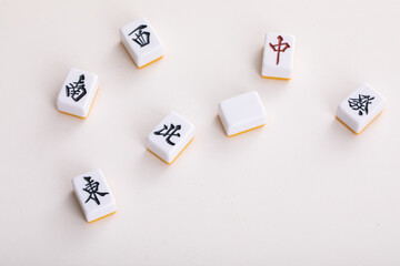 麻雀の牌　東南西北