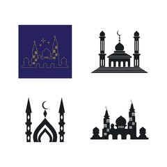 Islamic logo, Mosque