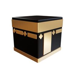 3d illustration ramadan kabah object