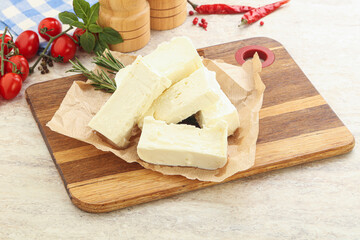 Natural organic Greek Feta cheese