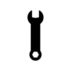 wrench screwdriver icon vector