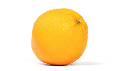 Large orange isolated