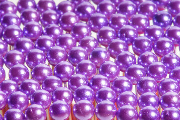 purple beads