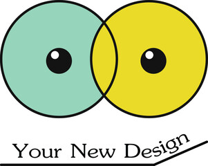 Modern business website template with icon and your title on white background. Infographic  concept design 