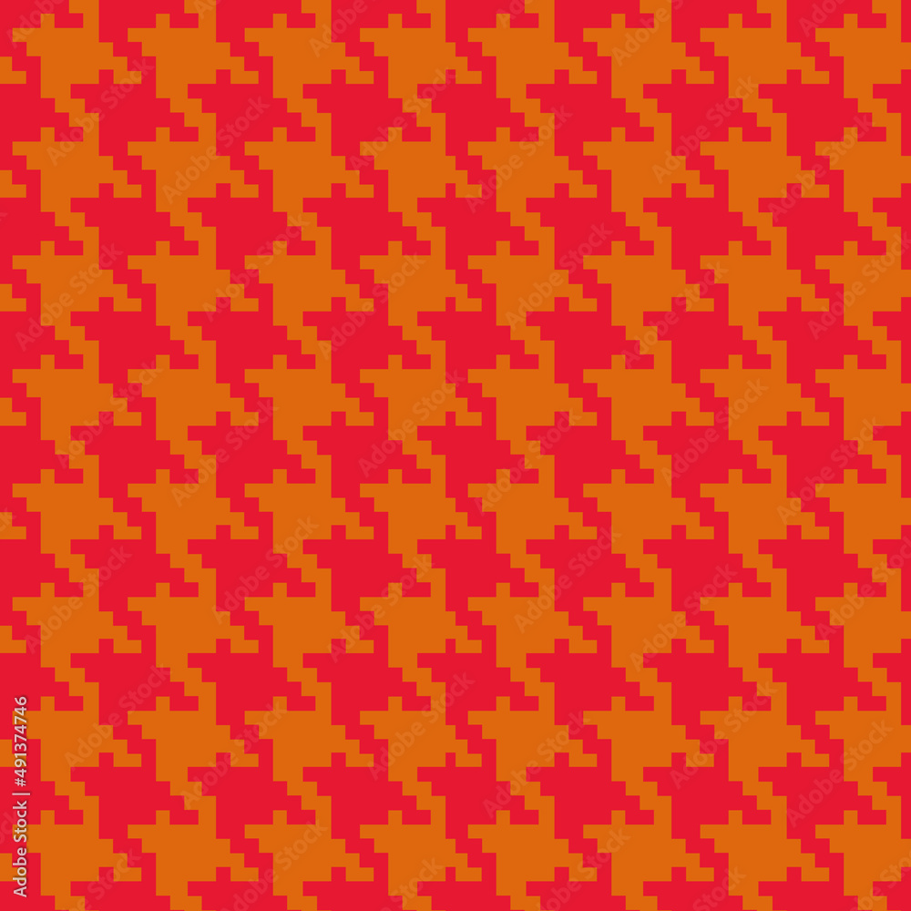 Poster pied de poule pattern vector seamless repeat pattern print background