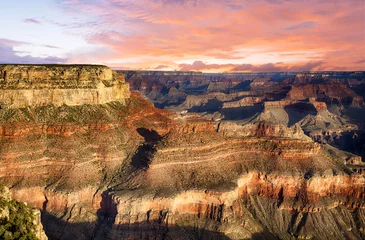 Poster Grand Canyon at sunrise time © Fyle