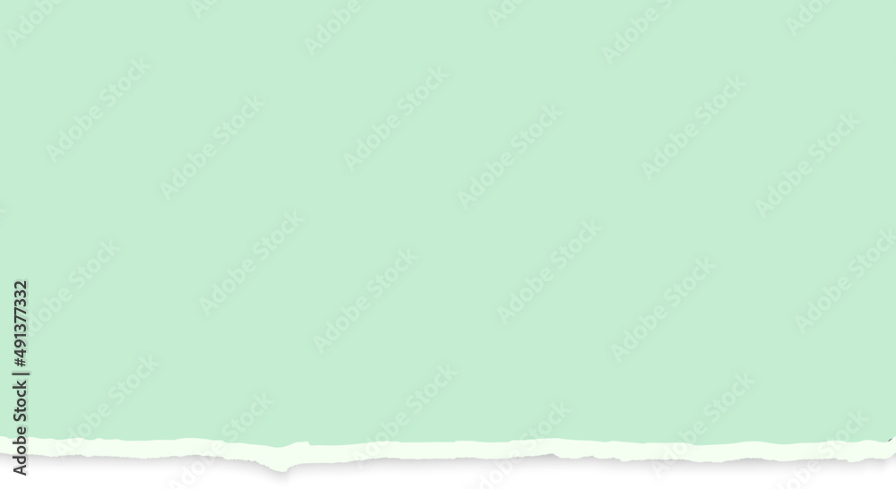Canvas Prints torn green paper background with space for text