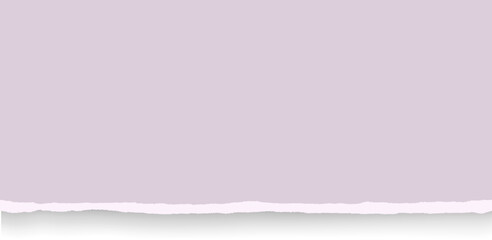 Torn lilac paper background with space for text