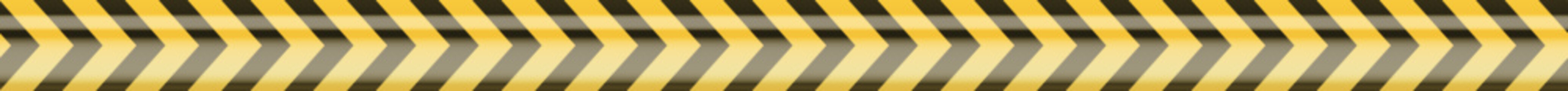 Black and yellow police stripe border. Caution seamless tape