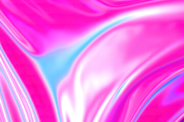 3d rendering Curve Dynamic watercolor texture blend Fluid Liquid Wallpaper. Light Pastel Cold Color Colorful Swirl Gradient Mesh. Bright Pink Vivid Vibrant Smooth Surface.