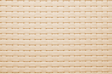 White wicker pattern, rough textile texture of wicker type