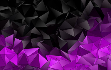 Fototapeta premium Abstract Low-Poly background. triangulated texture. Design 3d. Polygonal geometrical pattern. Triangular modern style