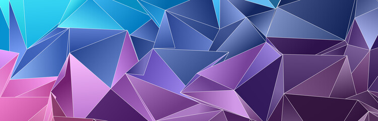 Abstract Low-Poly background. triangulated texture. Design 3d. Polygonal geometrical pattern. Triangular modern style