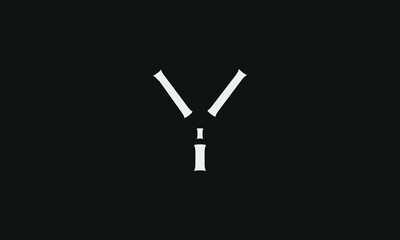Alphabet letter icon logo Y