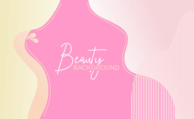 invitation cover background template with a beautiful design. suitable for banner design, beauty product advertising, fashion and spa