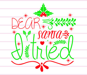 christmas t shirt and svg design