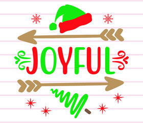 christmas t shirt and svg design