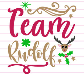 christmas t shirt and svg design