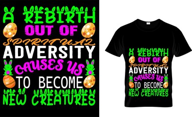 Happy Easter T-Shirt Design