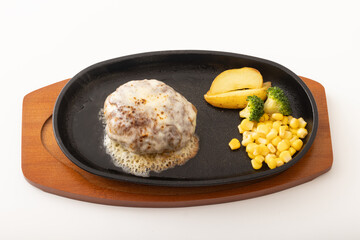 チーズハンバーグステーキ