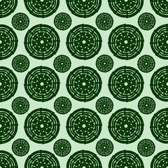 seamless pattern with circles design