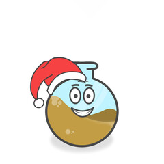 Glass Laboratory Cute Character Flat Cartoon Vector Design Illustration