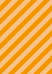 シンプルな斜め縞々ストライプの背景バックグラウンド　オレンジ系