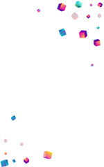 Gradient Block Vector White Background.