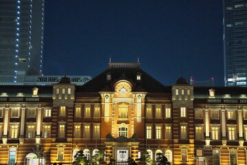 Fototapeta premium 夜の東京駅