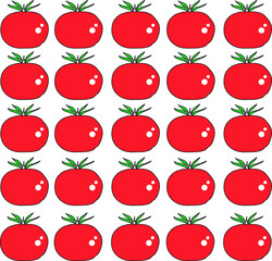 seamless background with cherries pattern