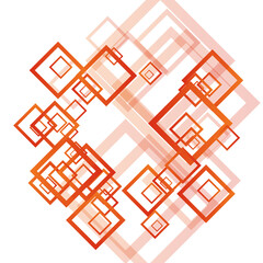 Yellow Ornament Concept Vector Background.