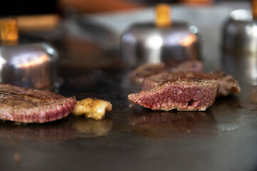 Wagyu Barbecue Rib Eye Steak or Wagyu Rib Eye Steak - Dry Aged Wagyu Entrecote Steak