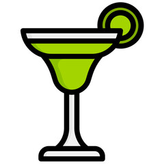 COCKTAIL Filled Outline