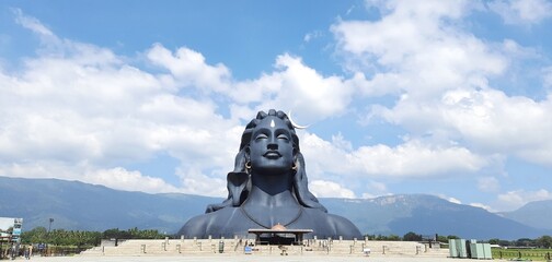 A Famous Adiyogi Shiva at coimbatore.