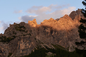 Obraz premium Die Berge rund um die Drei Zinnen
