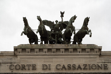 Rome Corte di Cassazione building palace of supreme justice