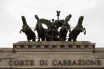 Rome Corte di Cassazione building palace of supreme justice